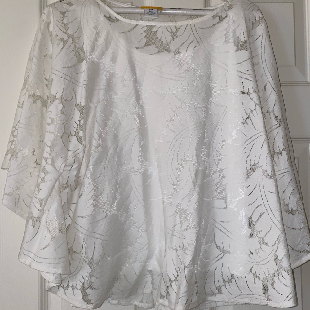 White Ruby Rd Top - image 1